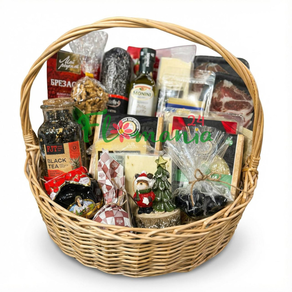 Luxовая гастрономическая корзина
